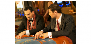 men in casino